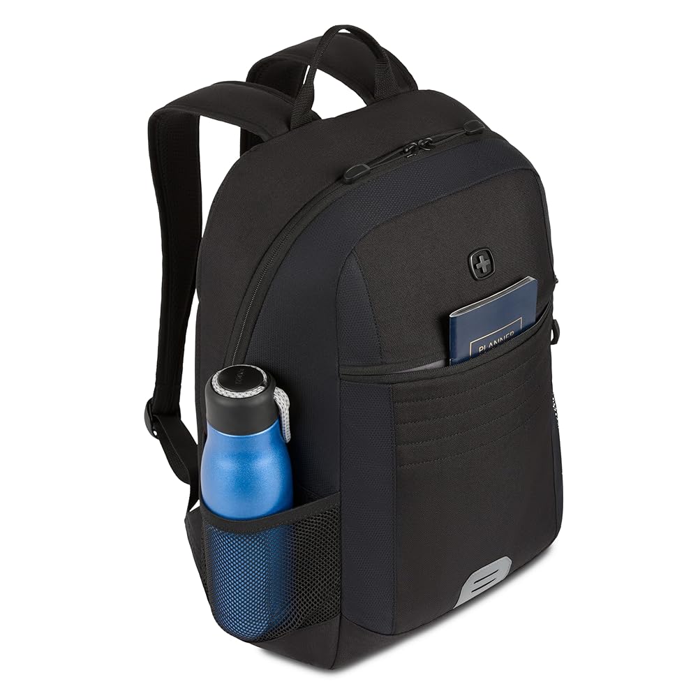 Amazon.com: SwissGear Intro Laptop Backpack, Black, 17.5”x12