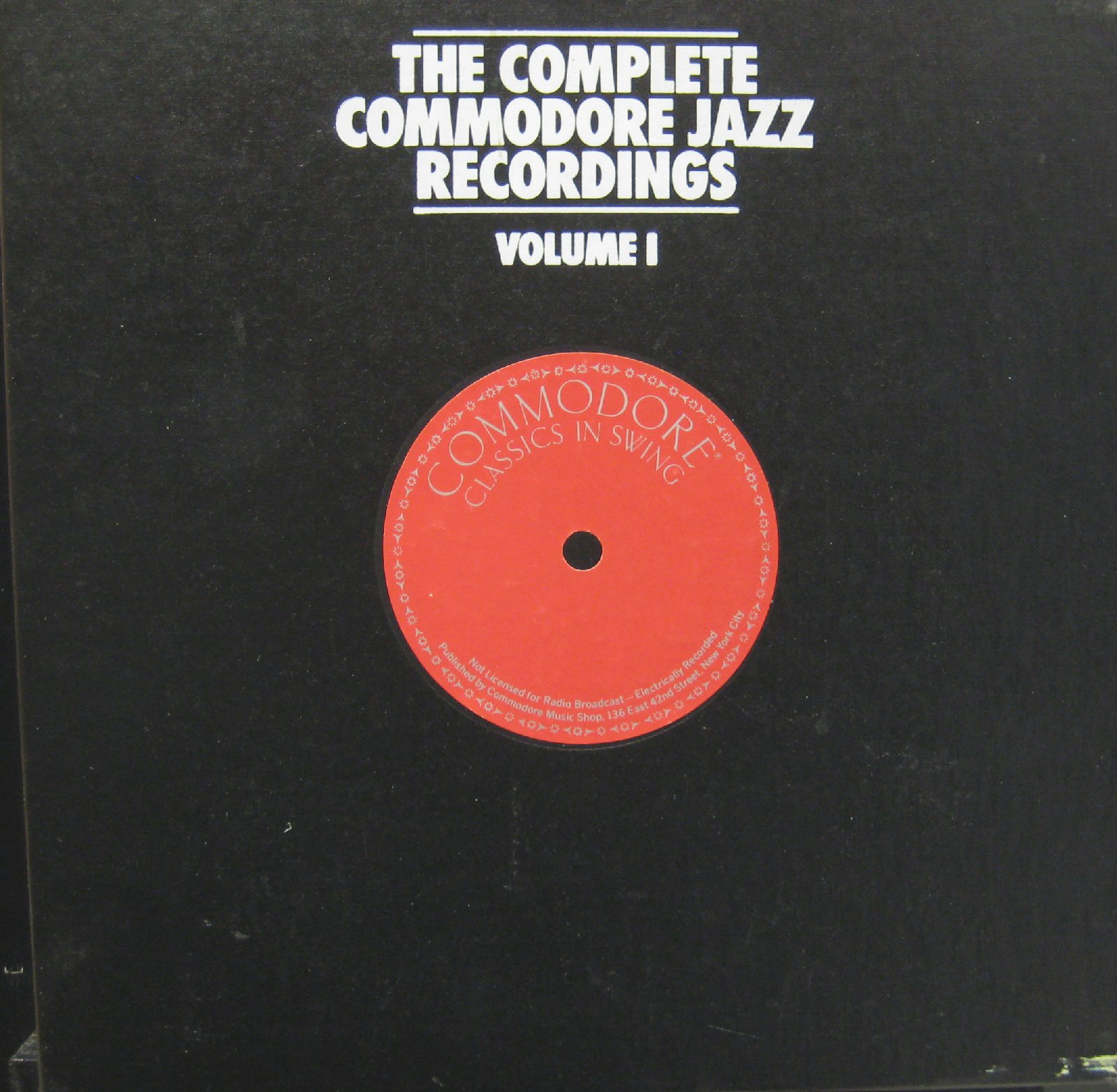 Complete Commodore Jazz Recordings Vol 1 [Mosaic 123] 23 LP set