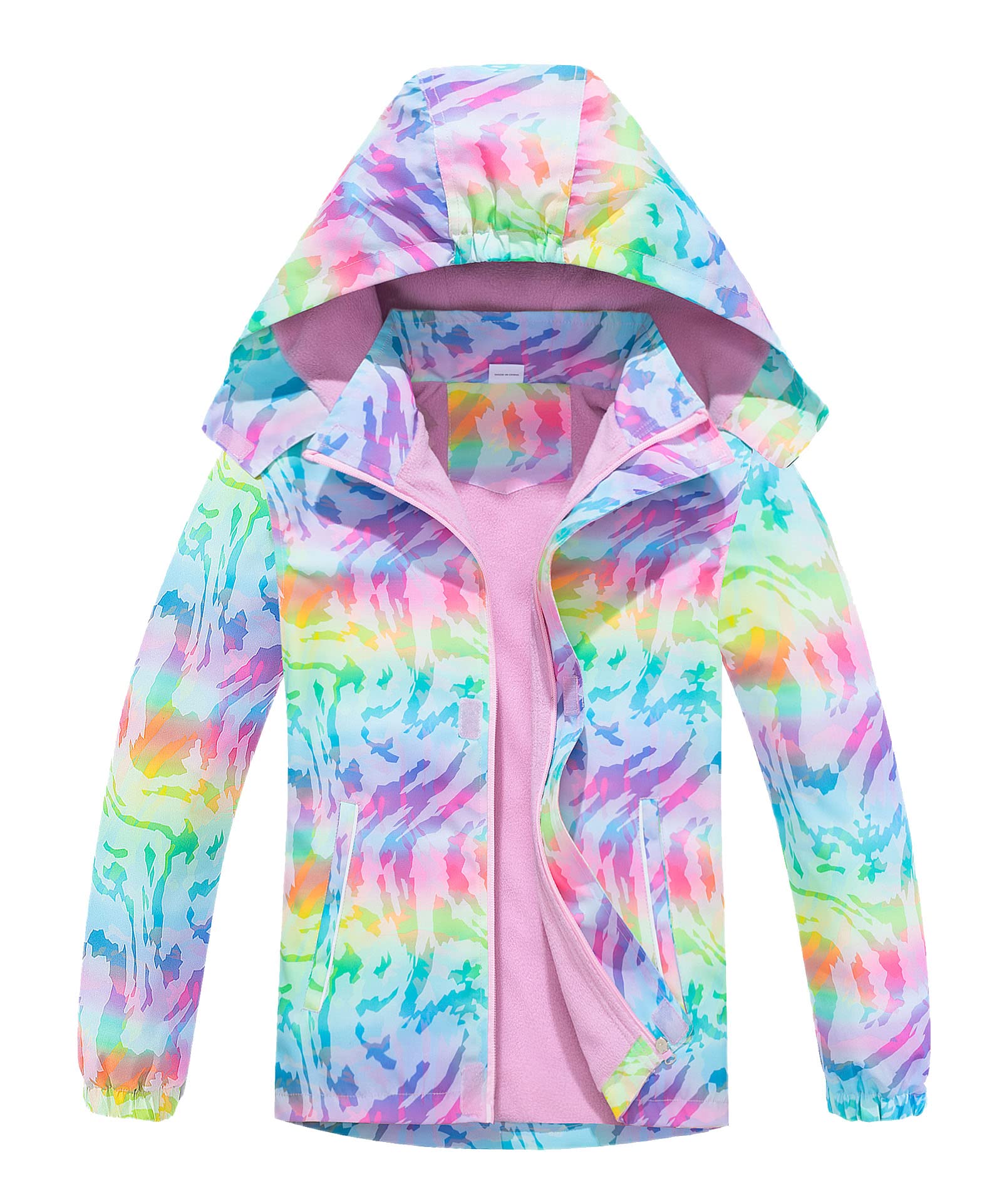 CAMLAKEE Chaqueta Impermeable Niños Abrigo Chubasquero Cazadora Niñas