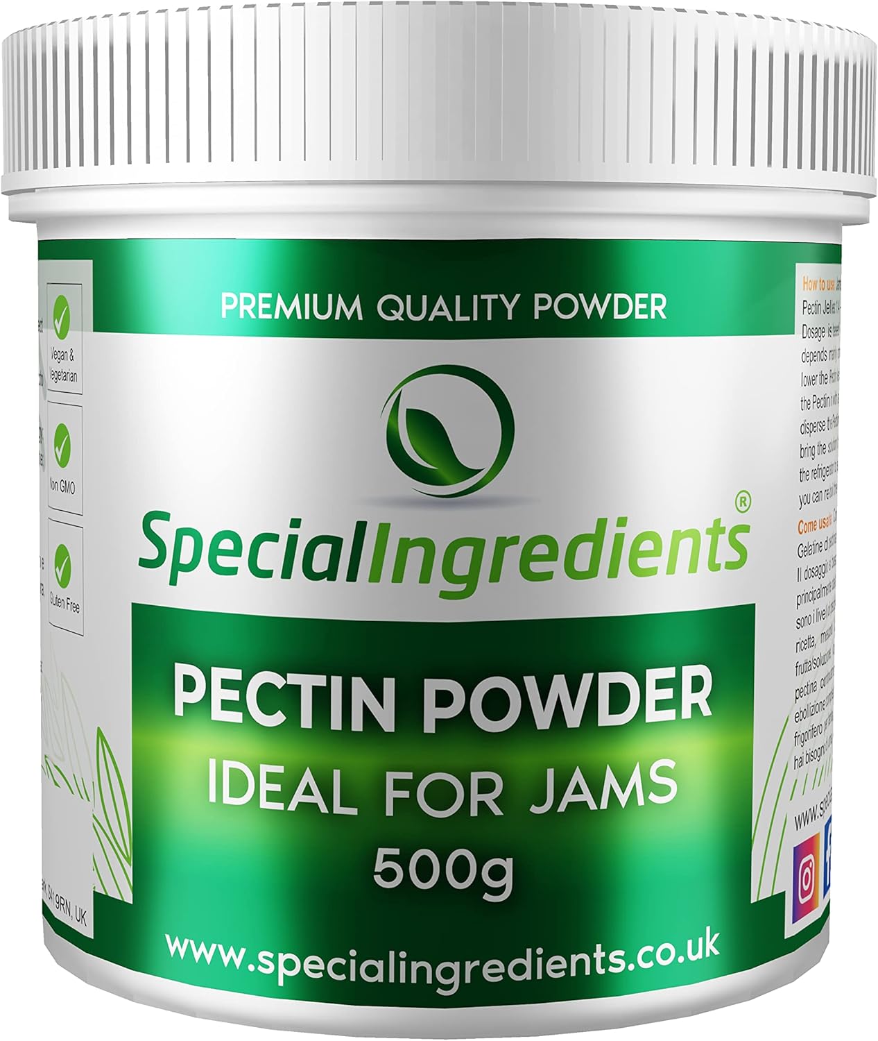 Special Ingredients Pectin Powder 500g Premium Quality Ideal For Making