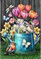 Vista 9 de Briarwood Lane Bandera de casa de primavera Bridge in Blooms