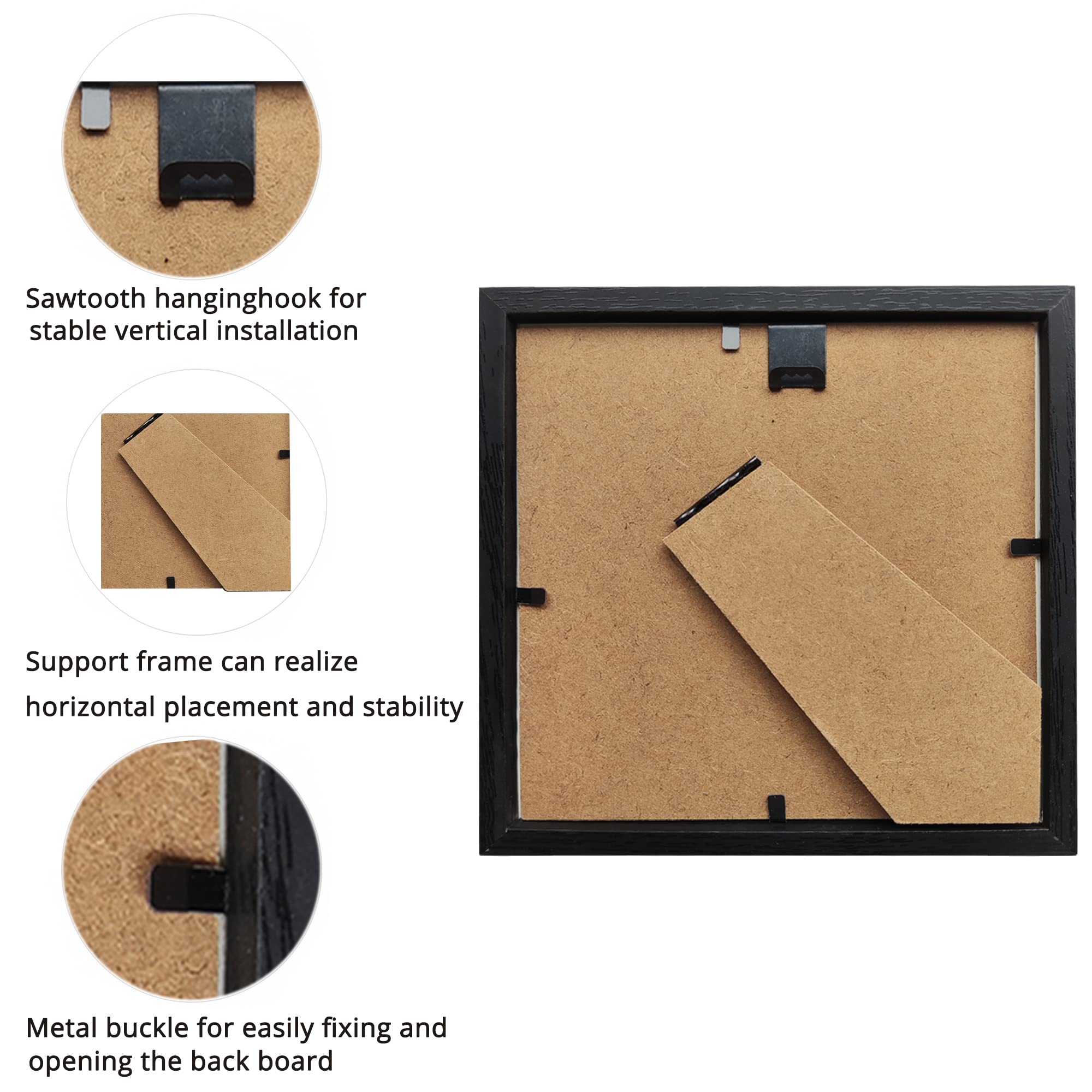 Amazon.co.jp: SUNMEG スモールシャドーボックスフレーム 5x5