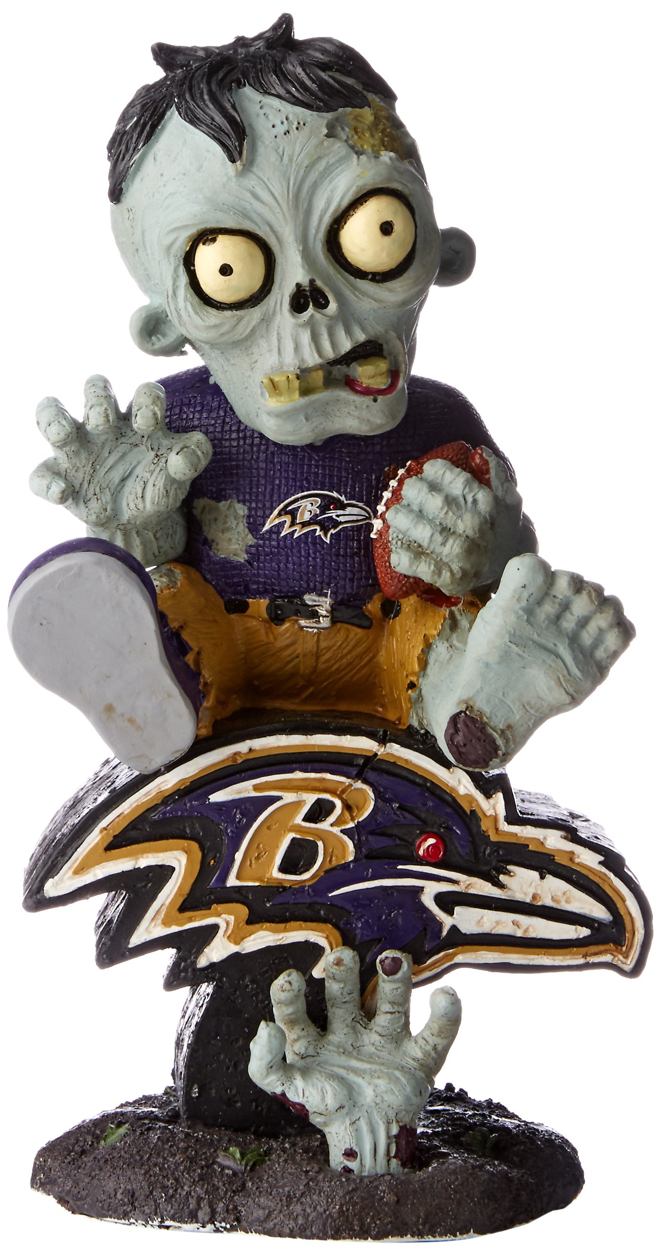 FOCO Baltimore Ravens Sitting On Logo Zombie