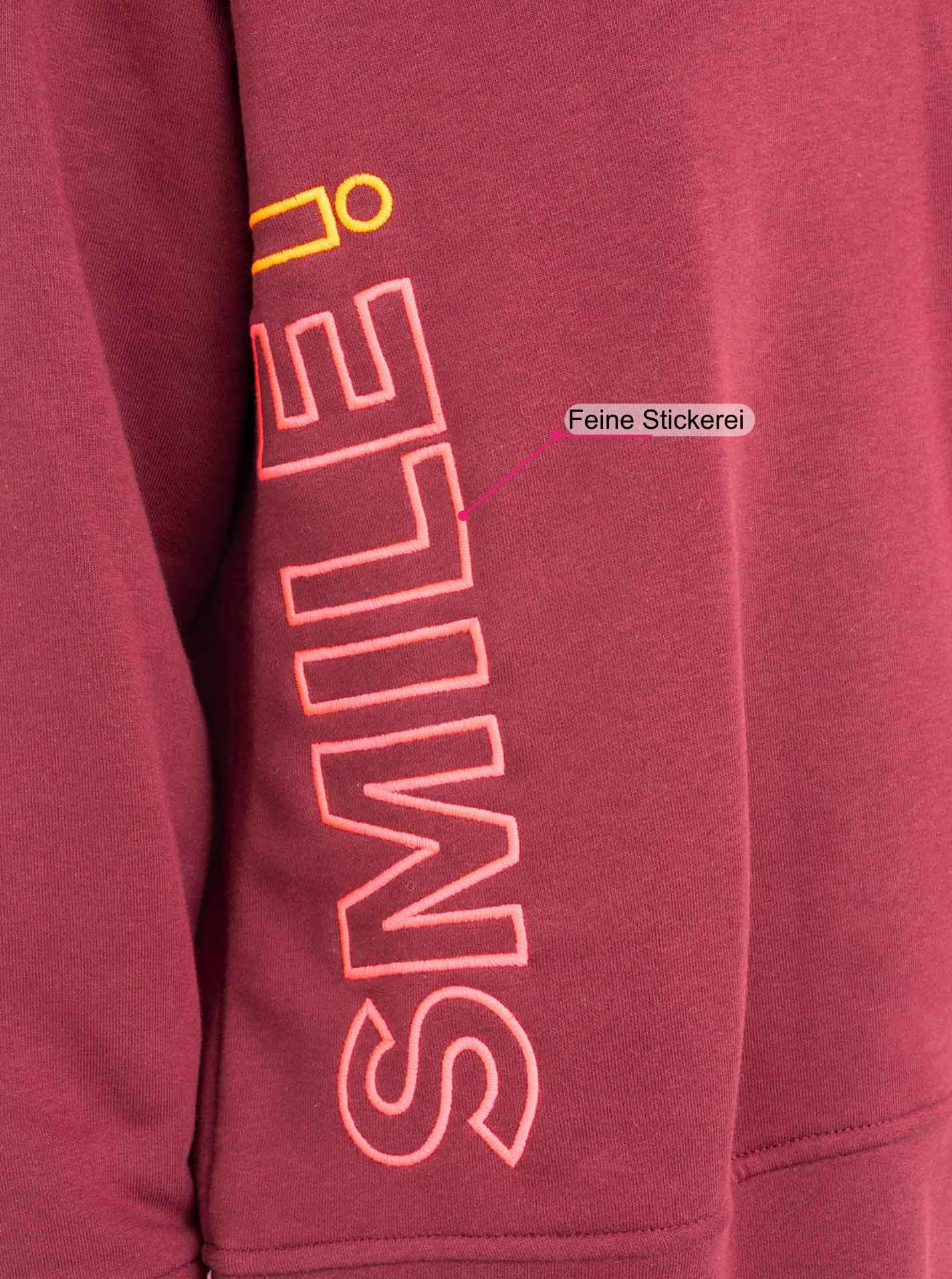 Zwillingsherz Damen Hoodie mit Kapuze – Kuscheliger Oversize Kapuzenpullover – Weicher Sweatshirt Pullover für Frauen Aufdruck – Stylischer Look für Frühling, Herbst & Winter – Loungewear V-Neck Neon