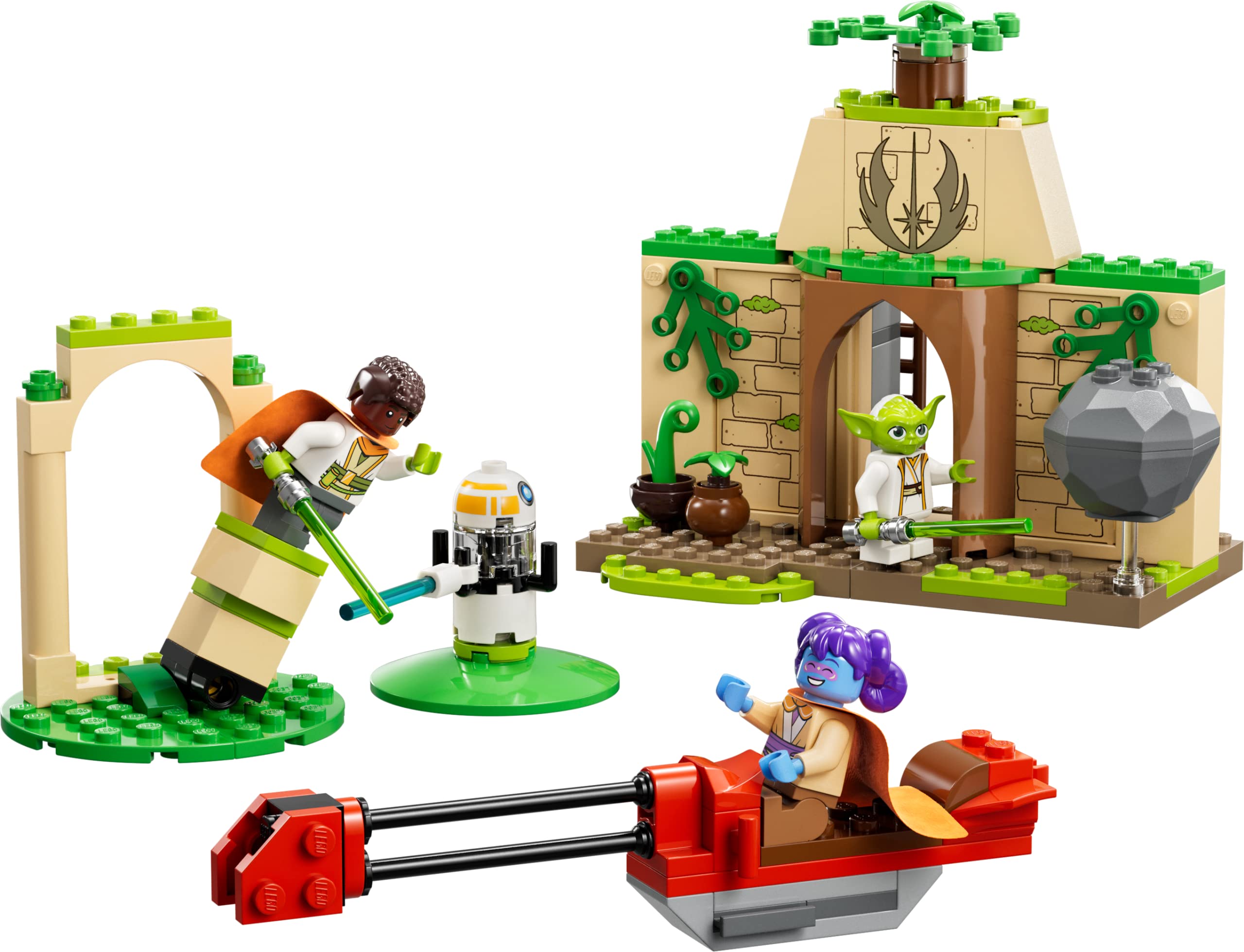 【紅白魔玉館楼】 LEGO Star Wars Tenoo Jedi Temple 75358-4 Yaş ve Üzeri Star Wars
