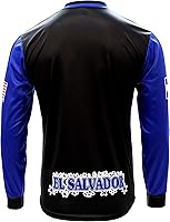 Vista 4 de Jersey Hombre El Salvador y USA Arza Design Manga Larga