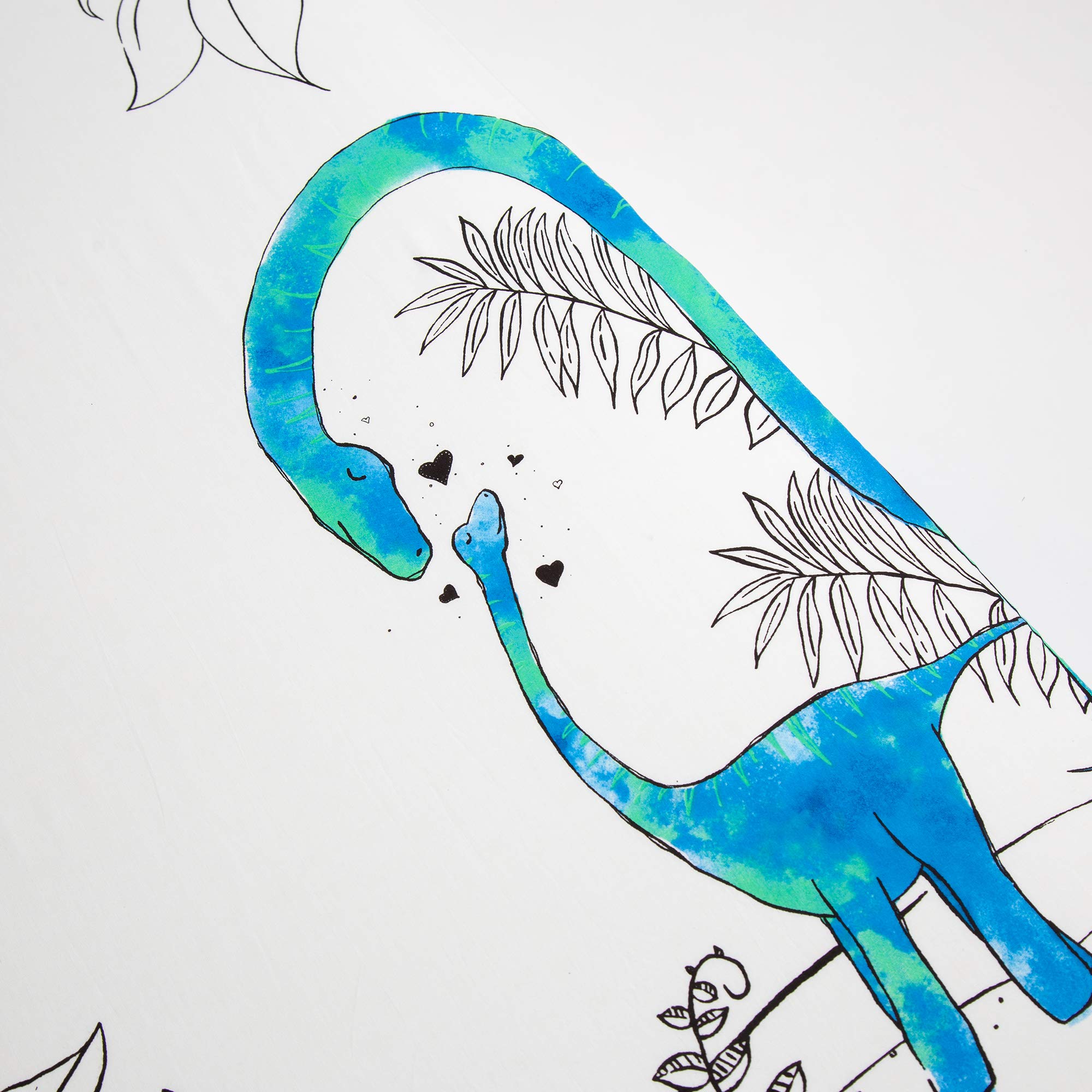 JumpOff Jo - Fitted Crib Sheet, Super Soft Breathable 100% Cotton Baby Crib Sheet for Standard Crib Mattresses and Toddler Beds, 28 in. x 52 in. - Fairy Blossom