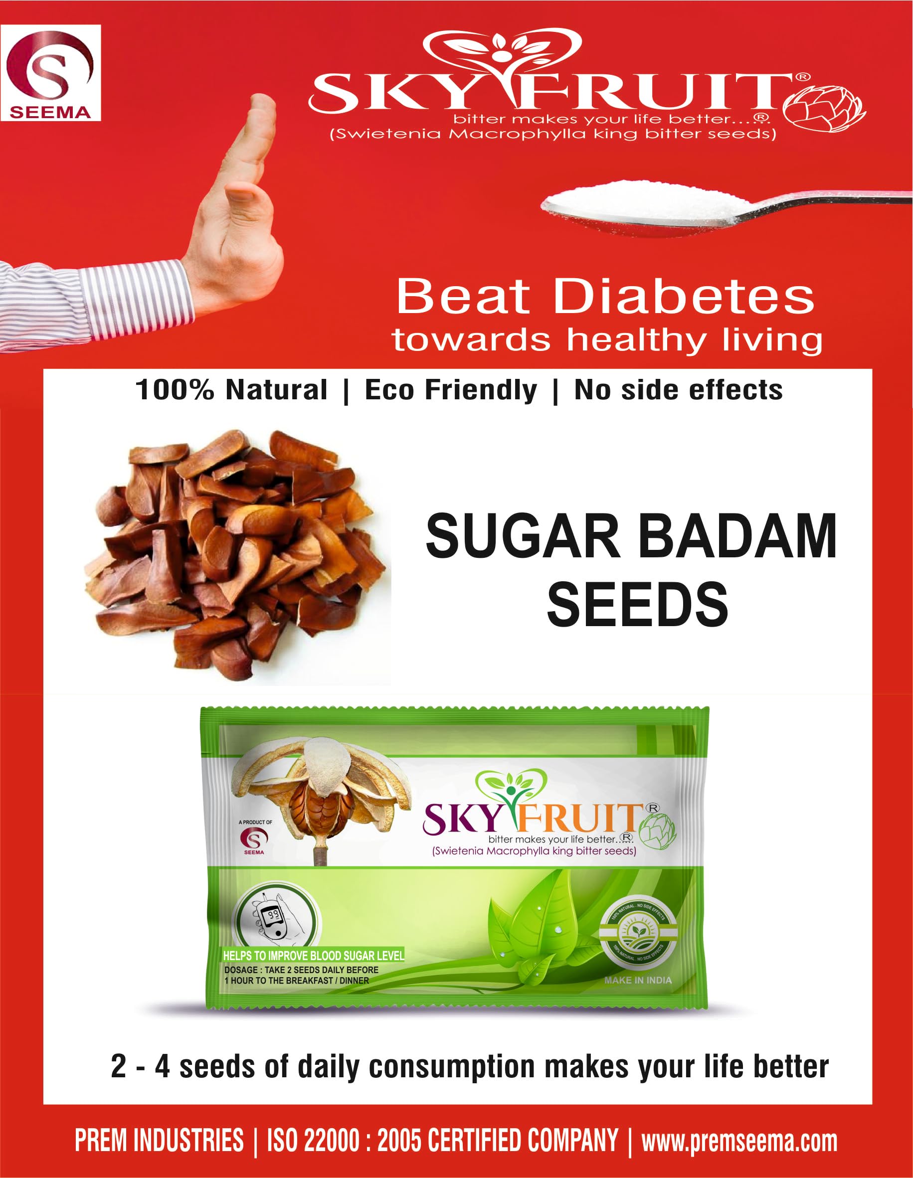 SkyFruit Unpeeled || Kadwa Badam (Bitter Almonds) Quality Seeds - 1000 Seeds (B07FF8WKCF) Amazon Price History, Amazon Price Tracker