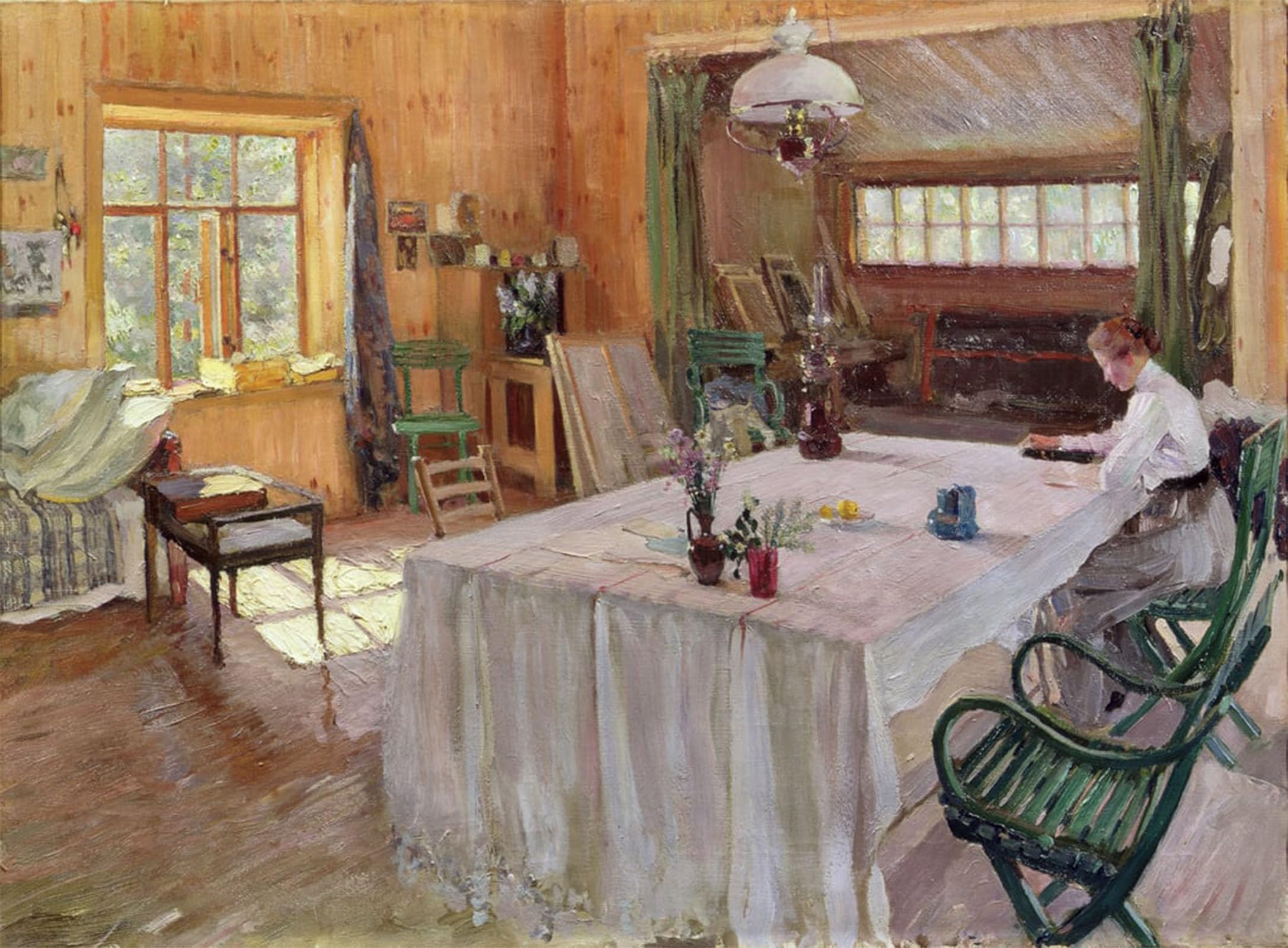 Affiche impression d'art Konstantin Korovin toile 60x90