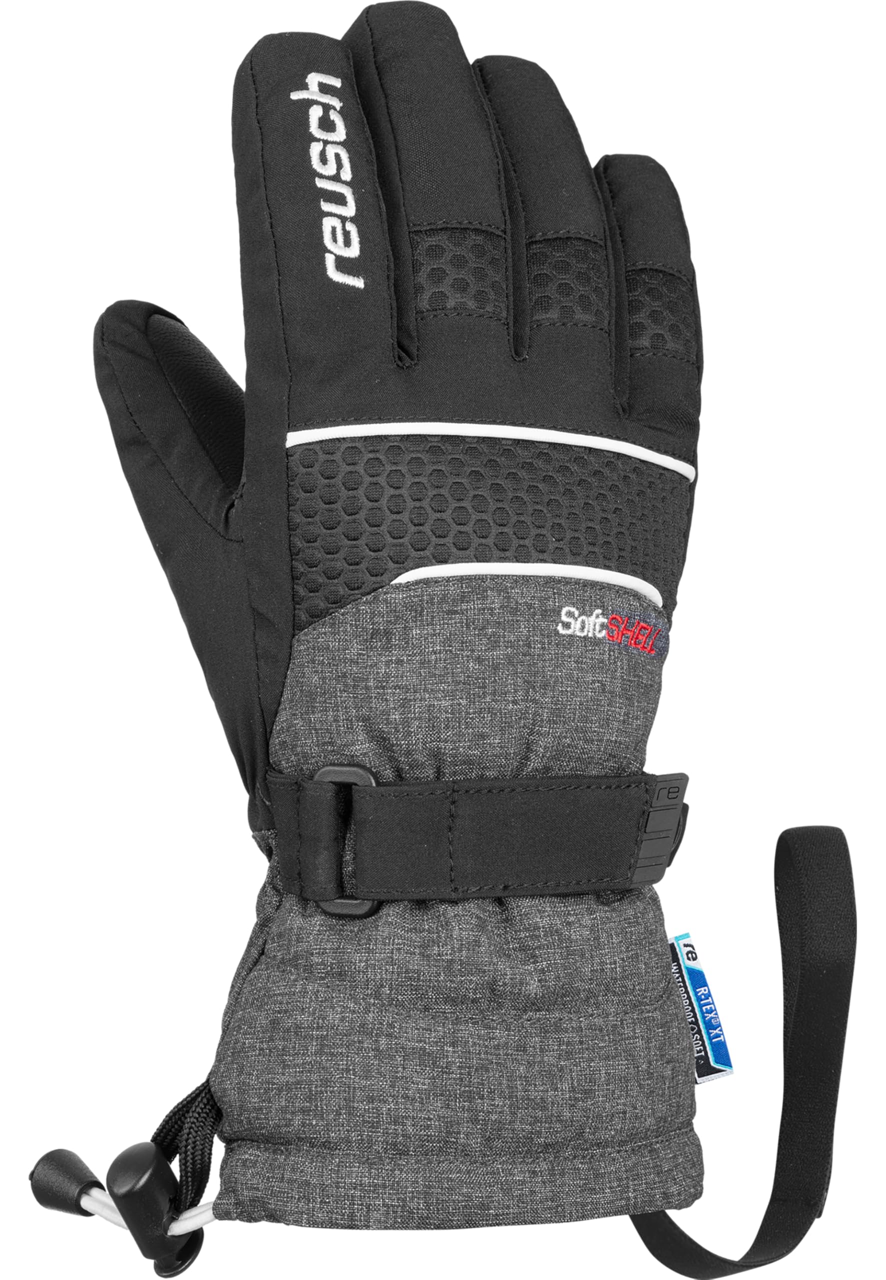 Reusch Connor R-TEX XT Junior guanti invernali caldi, impermeabili, antivento e traspiranti guanti da dita e da sci per la neve, adatti a bambini, adolescenti, ragazze e ragazzi