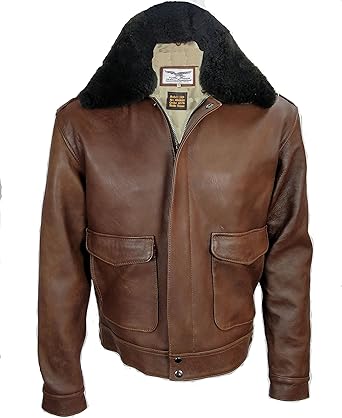 german leather flight jacket