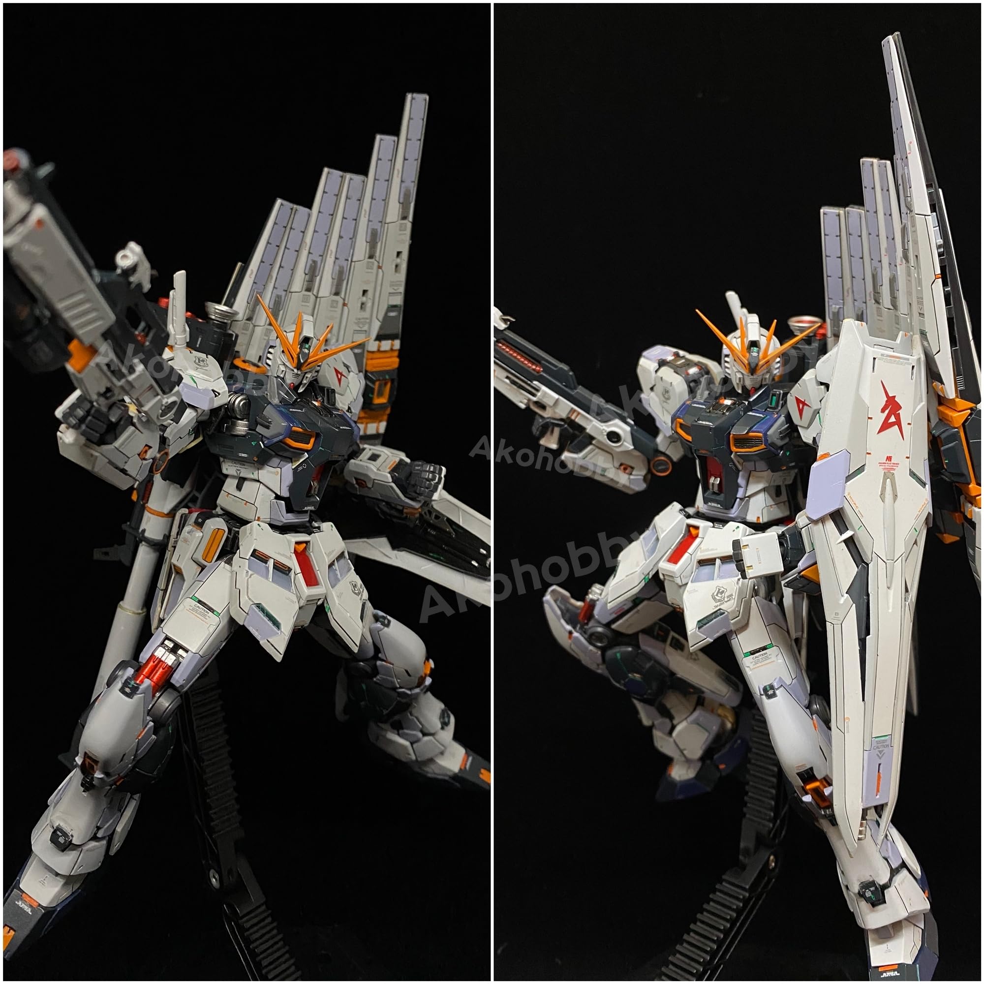 RG32A RX-93ff ν FIGHTER & RG32B HWSパーツ Amazon | RG RX-93 νガンダム 1/144 ニューガンダム ニュー 改造