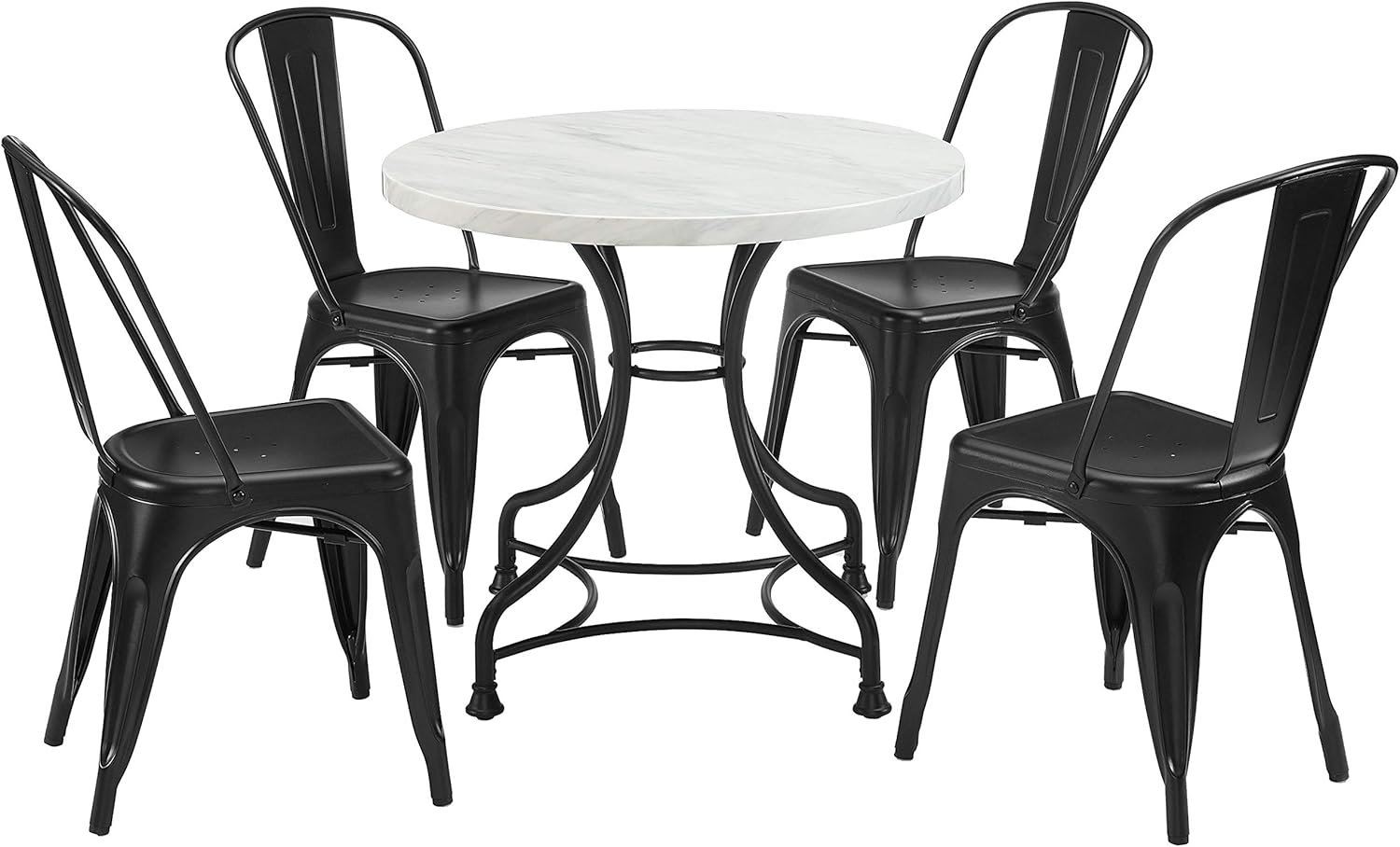 Crosley Furniture Madeleine 5Piece Dining Set with 32