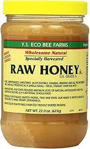 Y.S. Eco Bee Farms Raw Honey - 22 oz, Pack of 2