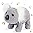 Hopearl Walking Koala Interactive Crawling Wild Animal Electronic Plush Toy Animated Gifts for Toddlers Birthday, Gray, 8\'\'
