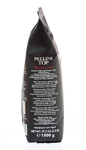 Miniatura 5 de Pellini Caffe' Espresso Top 100% Arábica, 2.2 lbs Wholebean