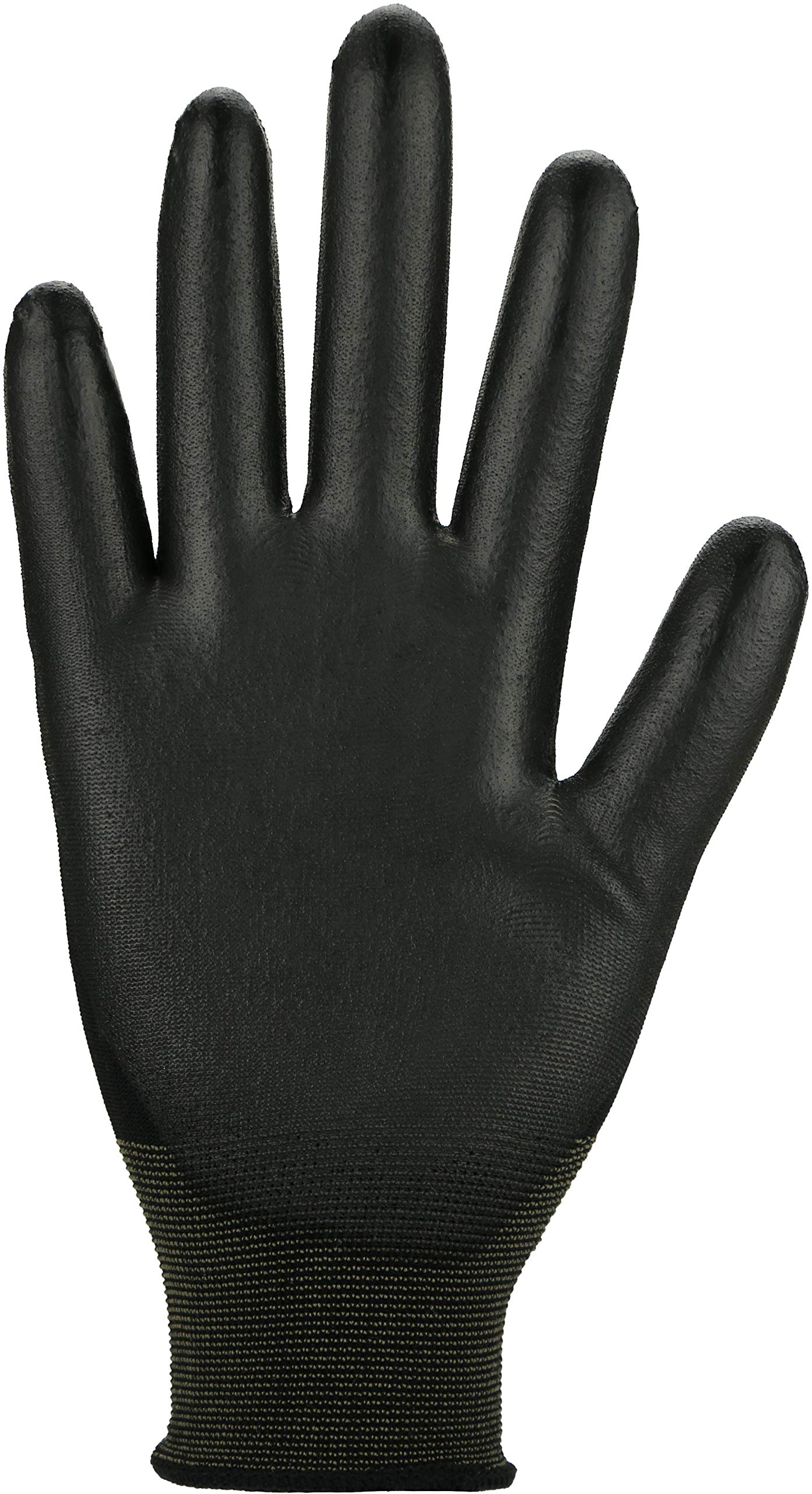 Asatex 3709 9 Gants finement tricotés avec enduction Soft-PU, Noir, Taille 9