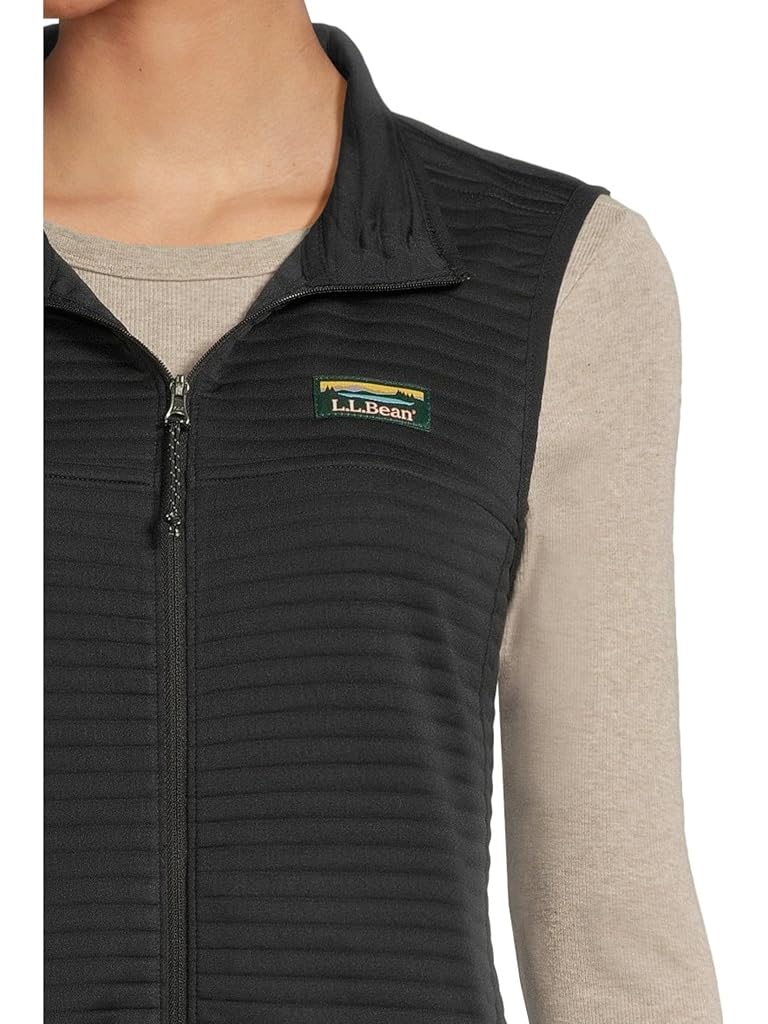 Beige L.L.Bean Airlight Knit Vest