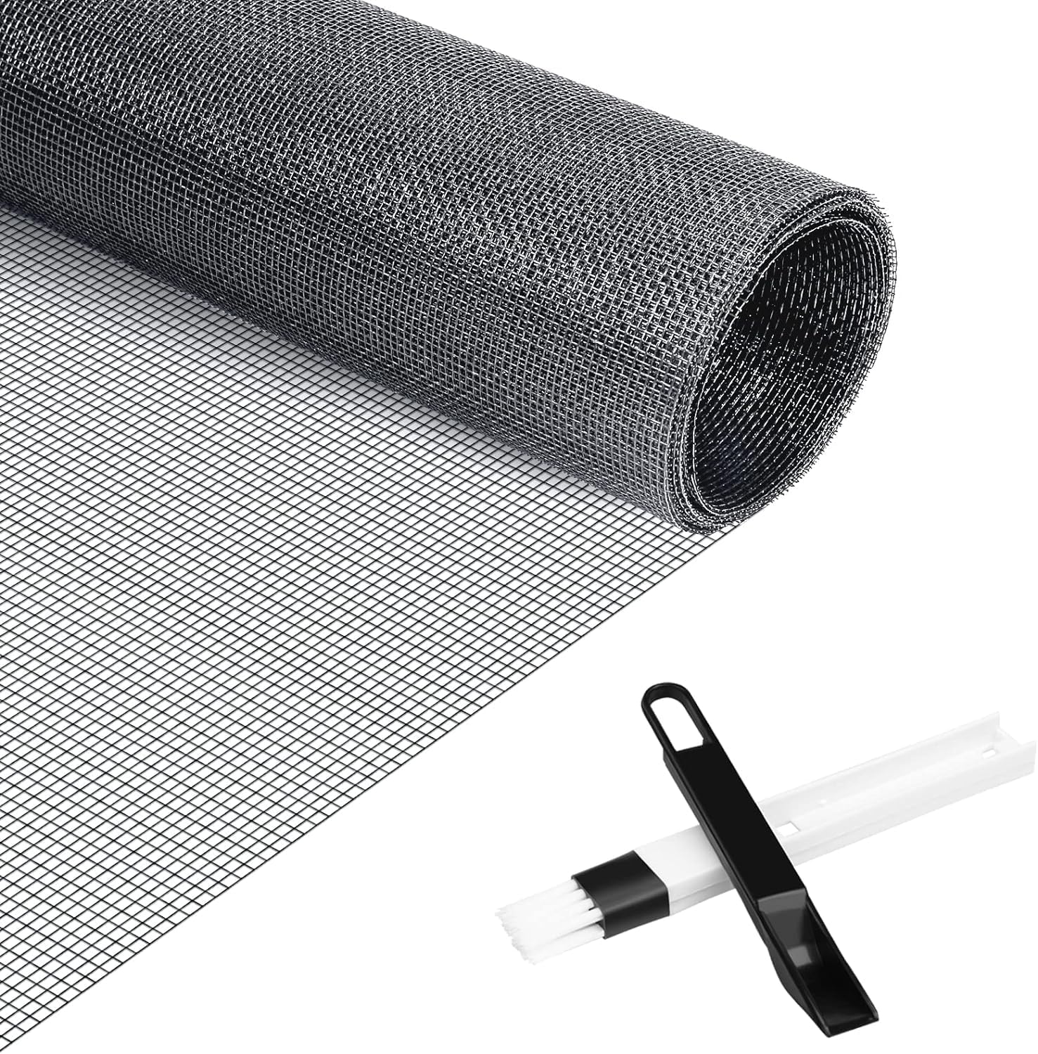 2PCS Mosquito Net for Windows, 51 * 59Inch Fly Window Screen Mesh