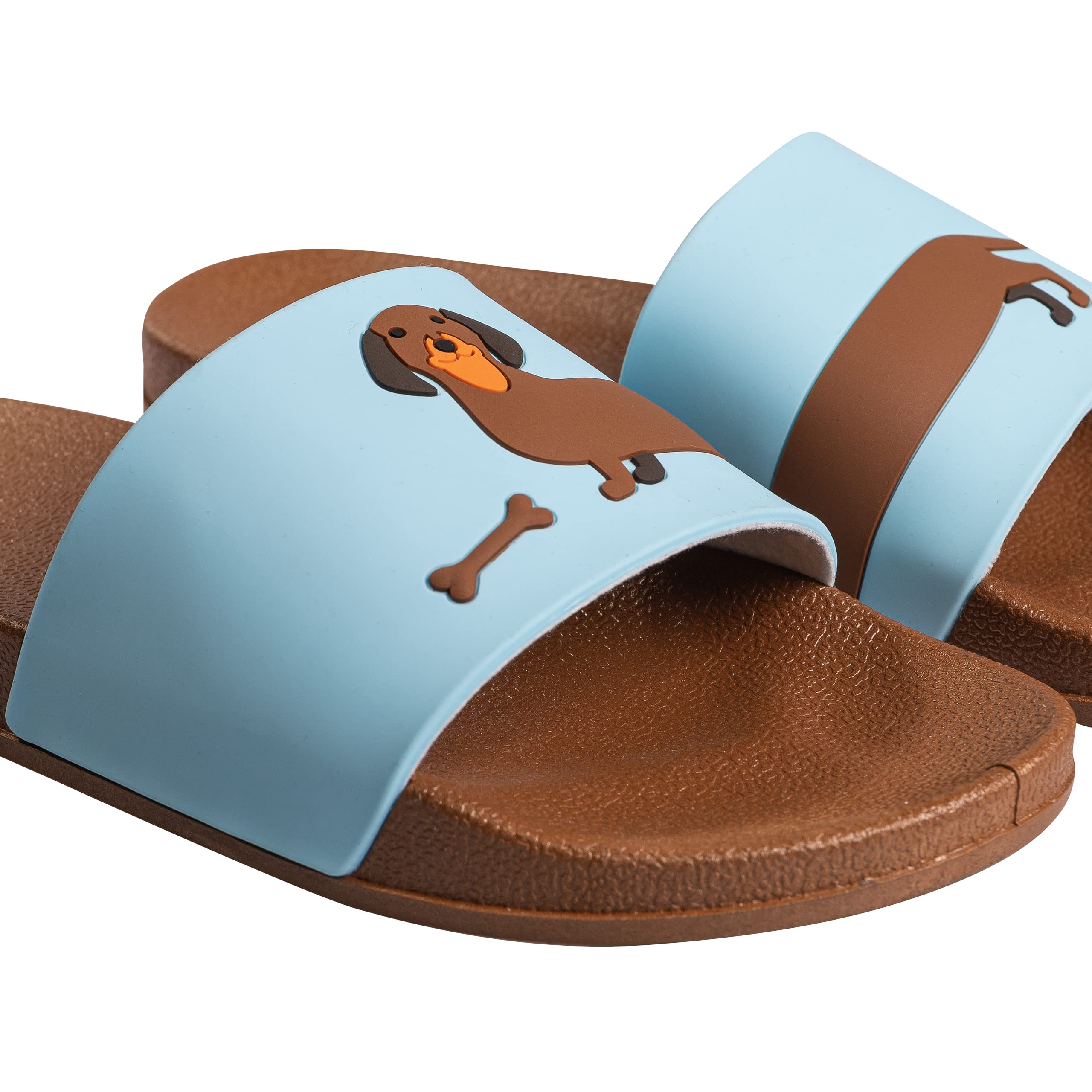 Dedoles Ciabatte & Pantofole Donna Uomo & Bambini Sandali per Spiaggia e Piscina con tanti Design Patatine Fiori Volpe Lama Nuvole Ketchup Regalo