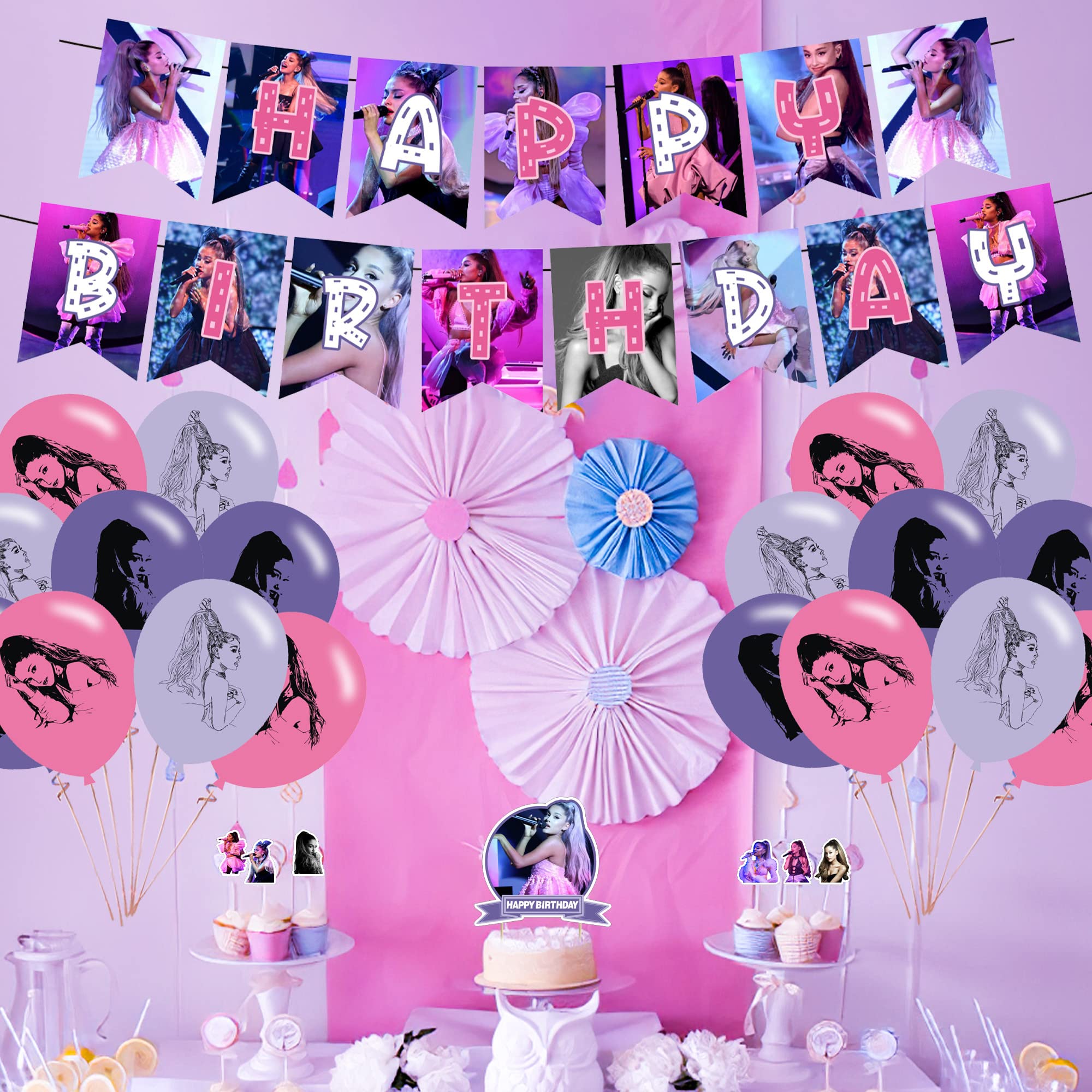 Ariana Party Decorations Birthday Party Supplies For Singer Ariana ariana-party-decorations-birthday-party-supplies-for-singer-ariana