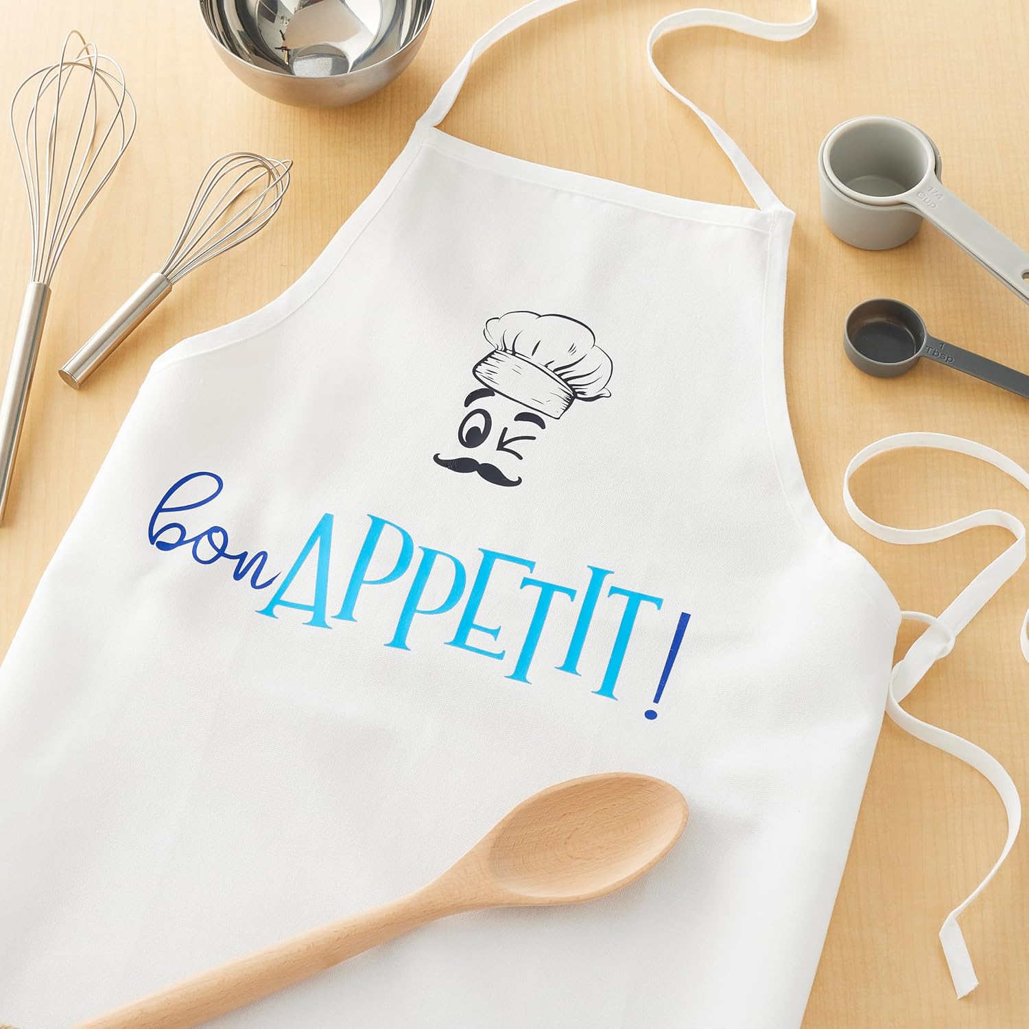 Make Market White Adult Aprons, 3ct.