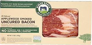 Niman Ranch Uncured Applewood Smoked Bacon, 0.75 lb