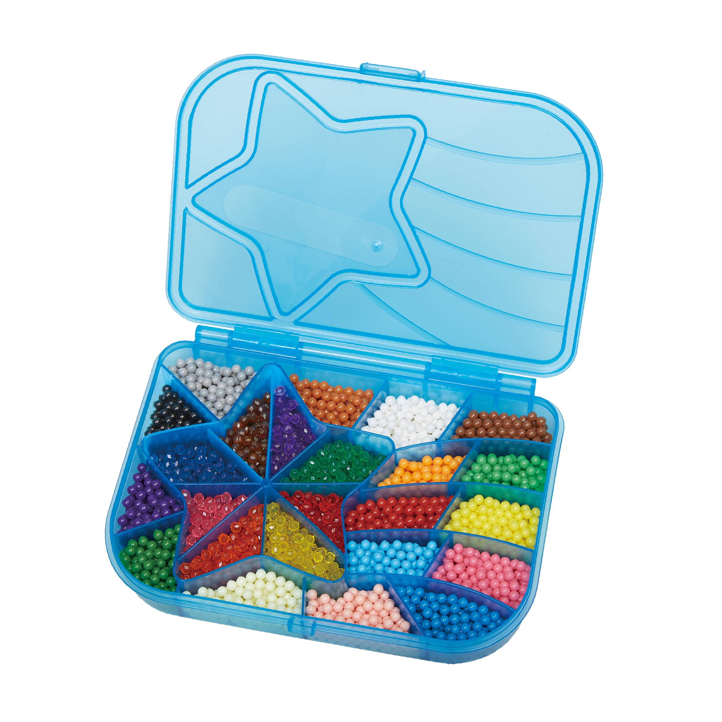 Aquabeads 31502 Pack Perline Gigante - Ricarica Colori Set Artigianato - Plastica - Stella - Multicolore