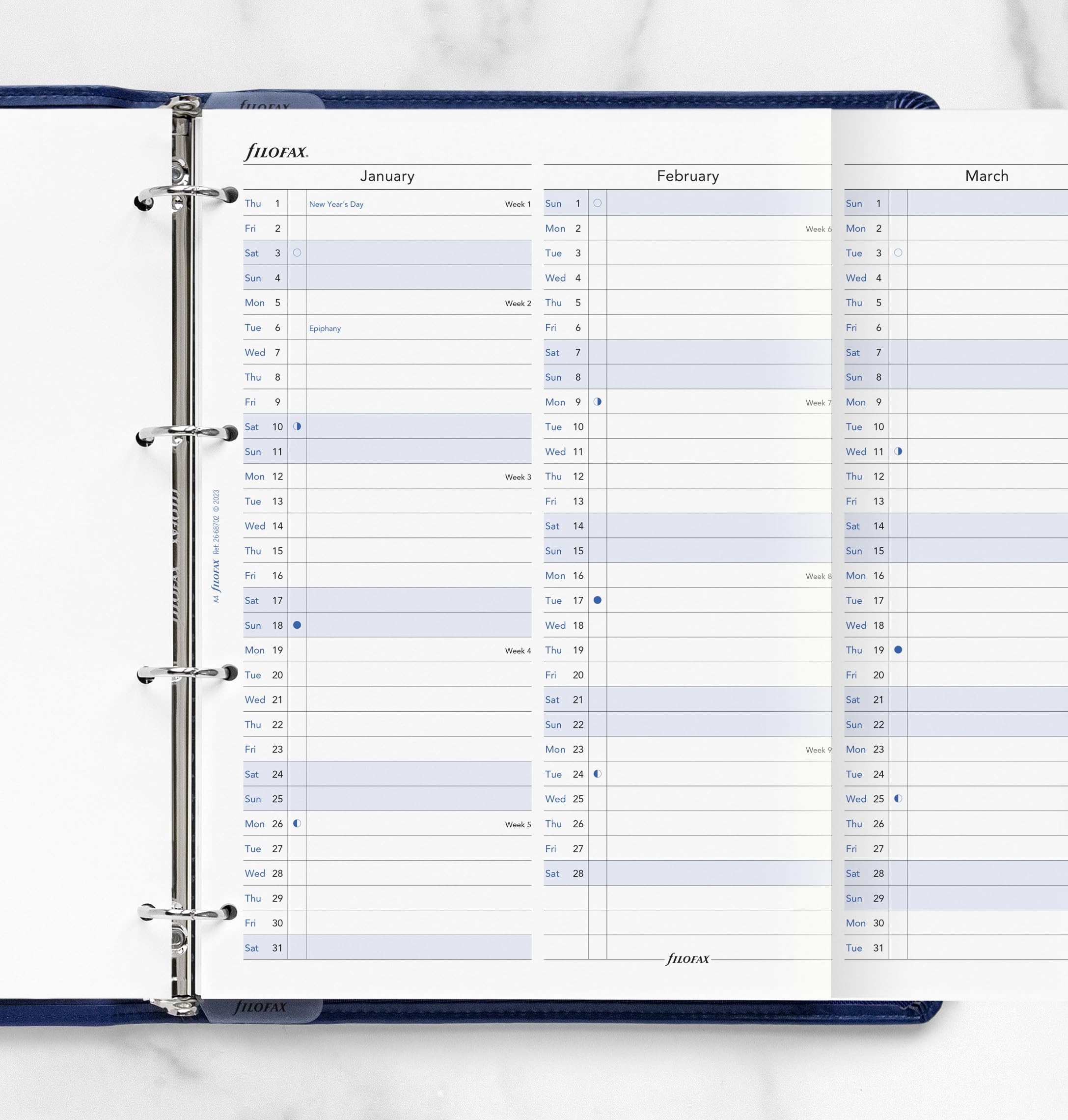 Filofax A4 Year Planner 2026 - Image 3