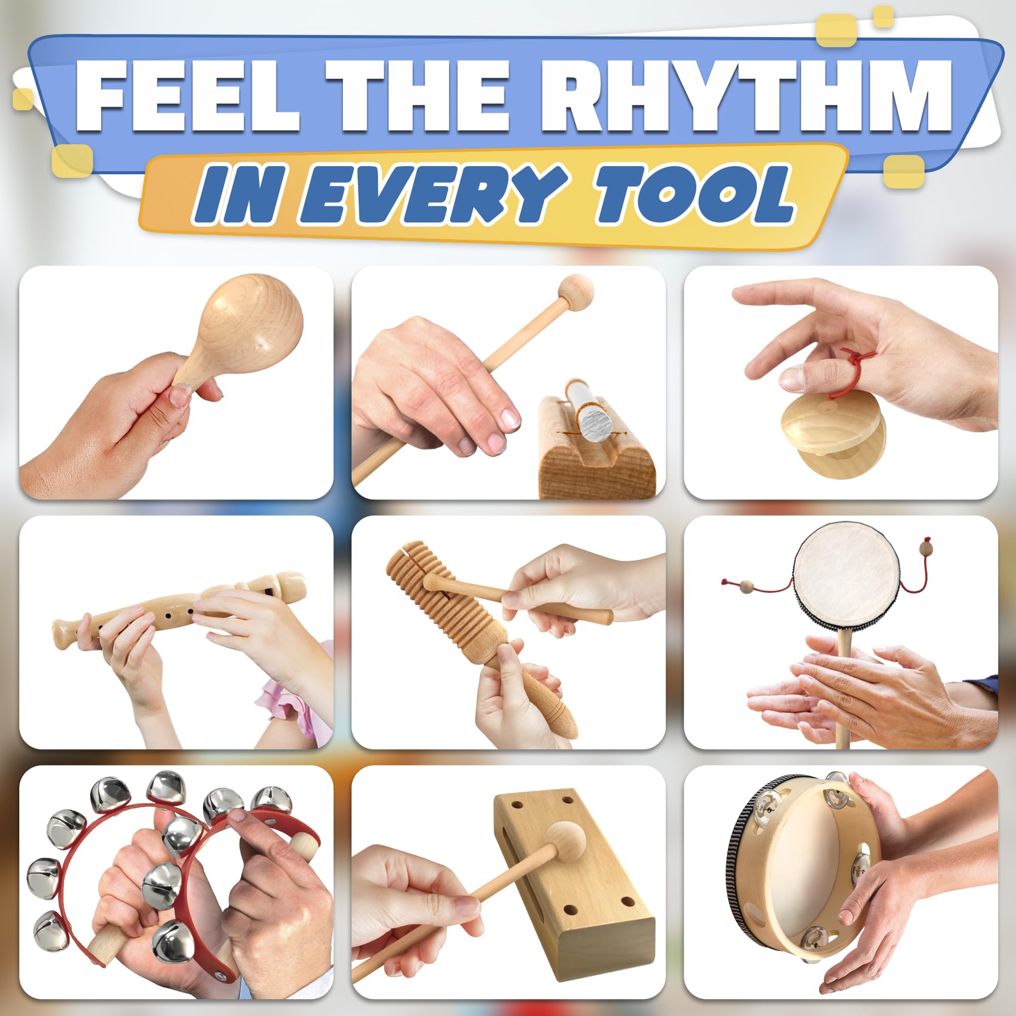 10 instrumentos musicales de maracas
