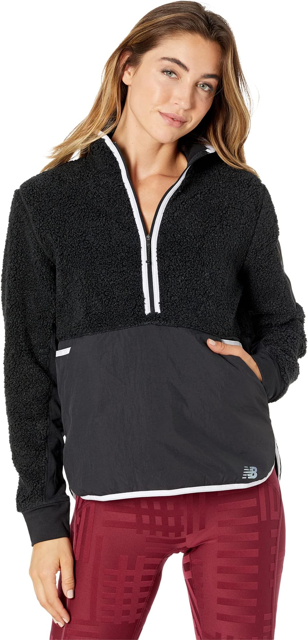 New Balance Q Speed Sherpa Anorak - Big 