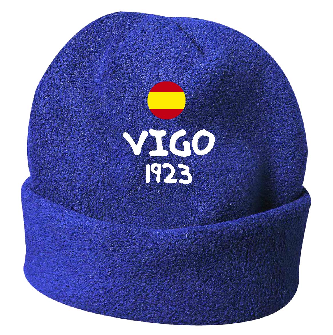 Tipolitografia GhisleriTypolythography Ghisleri Winter Hat Vigo Spain Blue Embroidered in Polar One Size 140