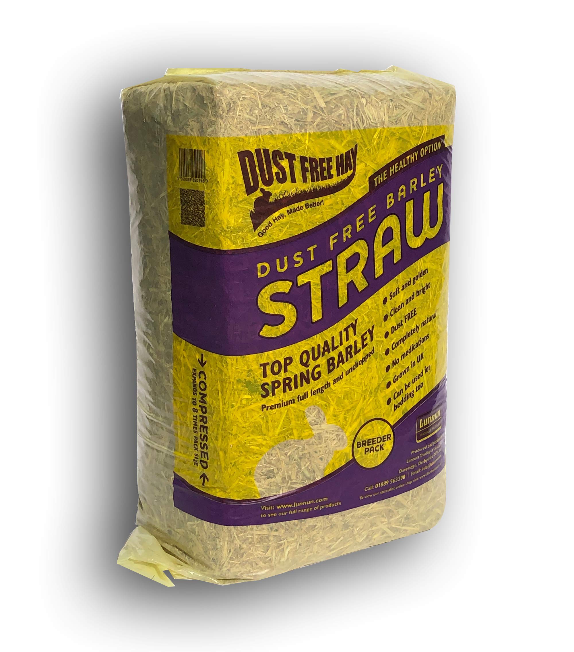 Barley Straw | Dust Free | 6kg | UK Grown | 100% Natural and Dust-free |