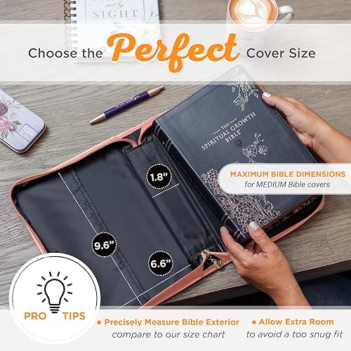 Miniatura 6 de Funda de piel sintética para biblia  Regalo de arte cristiano para hombres y mujeres