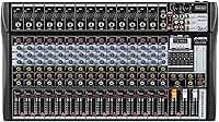 Mesa De Som 16 Canais Asx Com Equalizador Efeito Interface