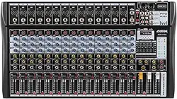 Mesa De Som 16 Canais Asx Com Equalizador Efeito Interface