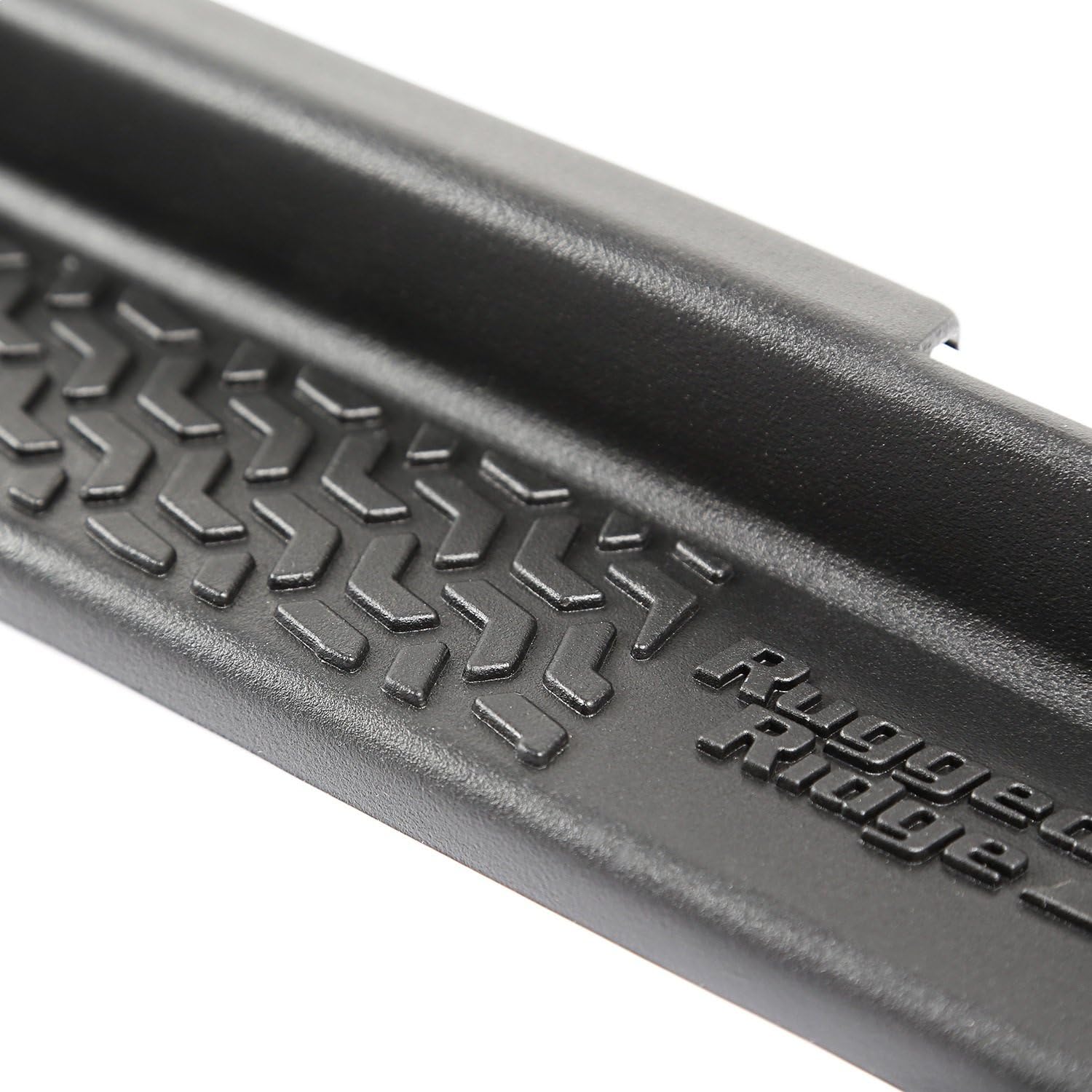 Rugged Ridge All-Terrain Entry Guards - Fits 2007–2018 Jeep Wrangler JK 2-Door - Scratch Protection & Precise Fit - Black Thermoplastic, 2-Piece Set