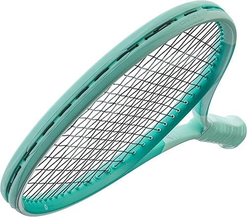 Miniatura 4 de HEAD Boom Team Tennis Racquet - Strung Mid Tension with Velocity 16 Gauge