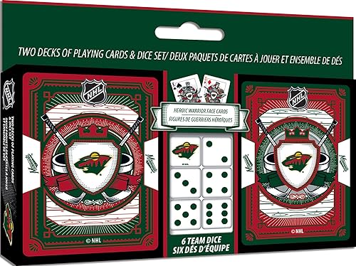 Miniatura 2 de MasterPieces Game Day - NHL Boston Bruins - Juego de 2 cartas y dados - Juego con licencia oficial para adultos y familia