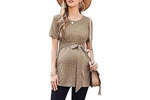 Ekouaer Maternity Tops: Comfortable and Stylish Pregnancy Apparel That Keeps Up With Mom-To-Be