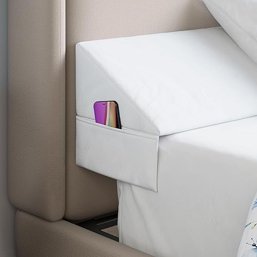 Almohada de cuña para cabecero de cama, relleno de huecos de cama tamaño Queen  Almohada de cabecera tamaño Queen 60 x 10 x 6  Almohada larga para