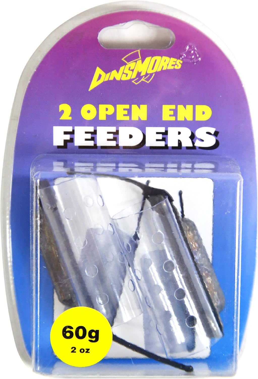 Dinsmores Standard Open End Feeder (Pack of 2) - Transparent, 90 g