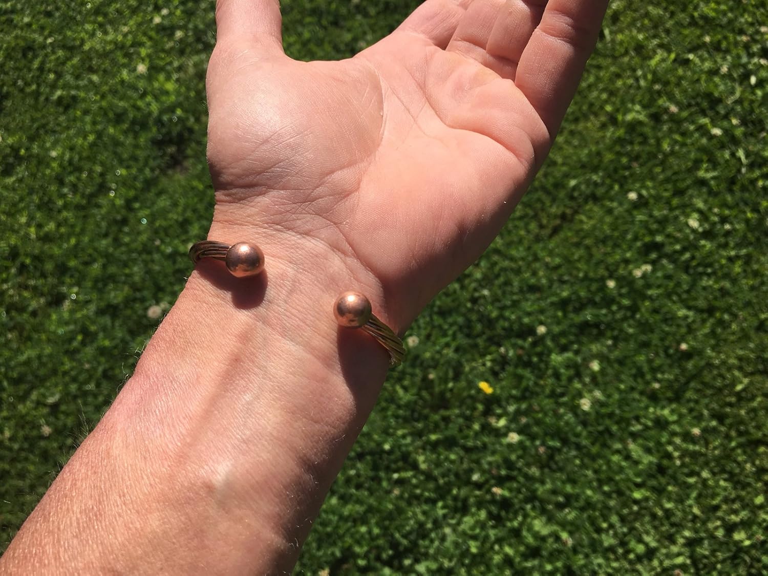Pure Copper Magnetic Bracelet for Men or Women, Made in USA