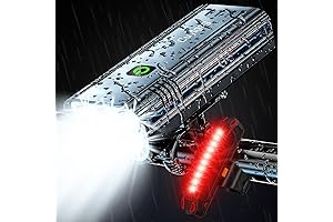 2024 New 6 LED 9500 Lumen Super Bright LED Bicycle Light for Night Riding