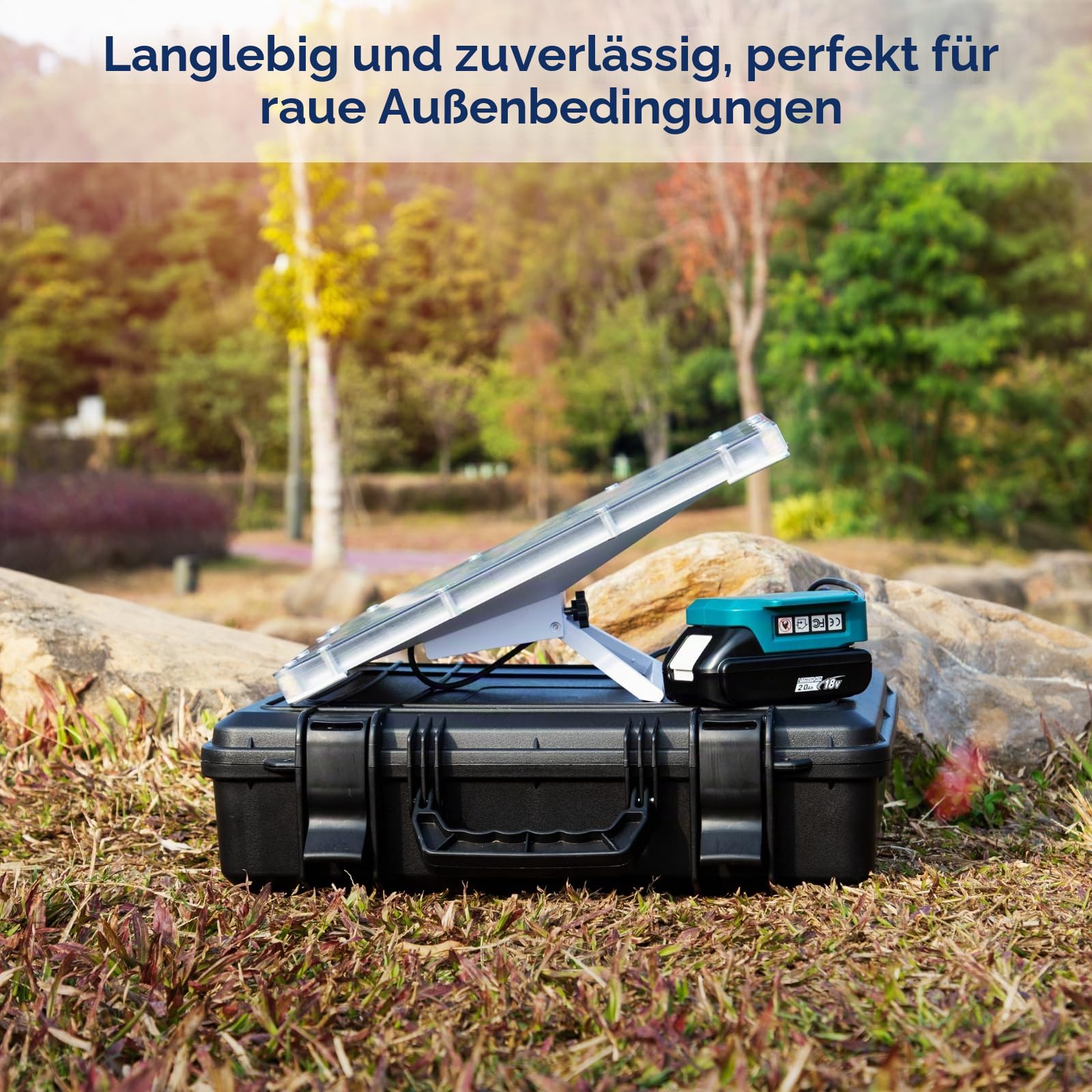 Batteriebetriebenes Ladegerät für Starlink Mini, kompatibel mit Makita-Akkus, 60 W 20 V/3 A Ausgang, wasserdichter DC-Fassbuchse, leicht und tragbar für den Außen- und Notfall