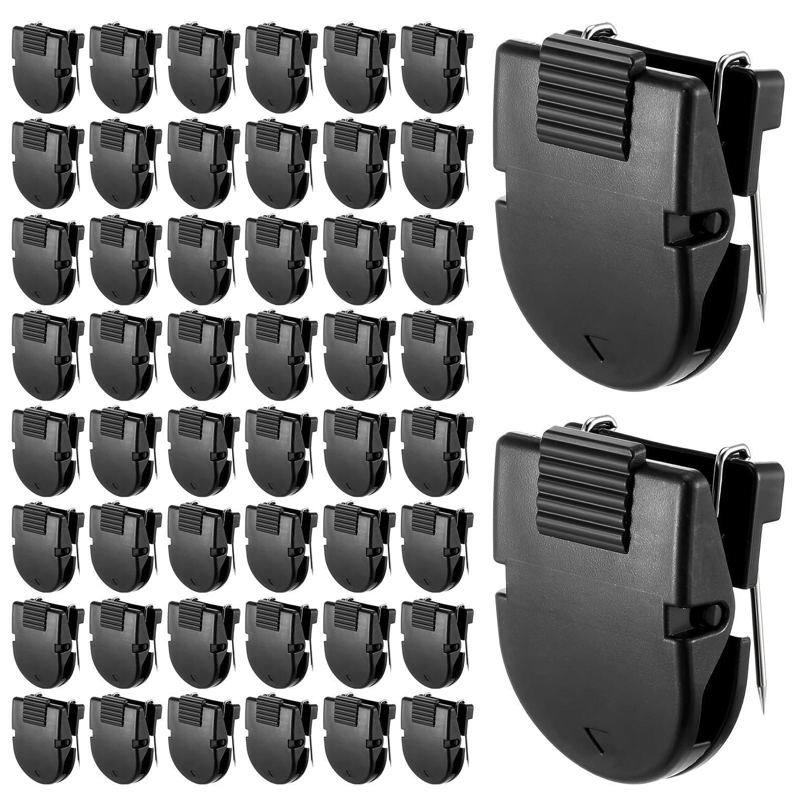 Fullhawl 50 Pcs Cubicle Clips Fabric Panel Cubicle Accessories