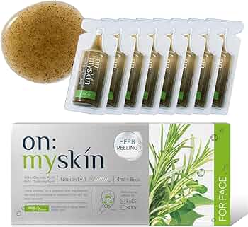 ハーブピーリングソリューション　フェイス用　オンマイスキン　パック　3箱セット 81XOe4Sw4JL._AC_UF350,