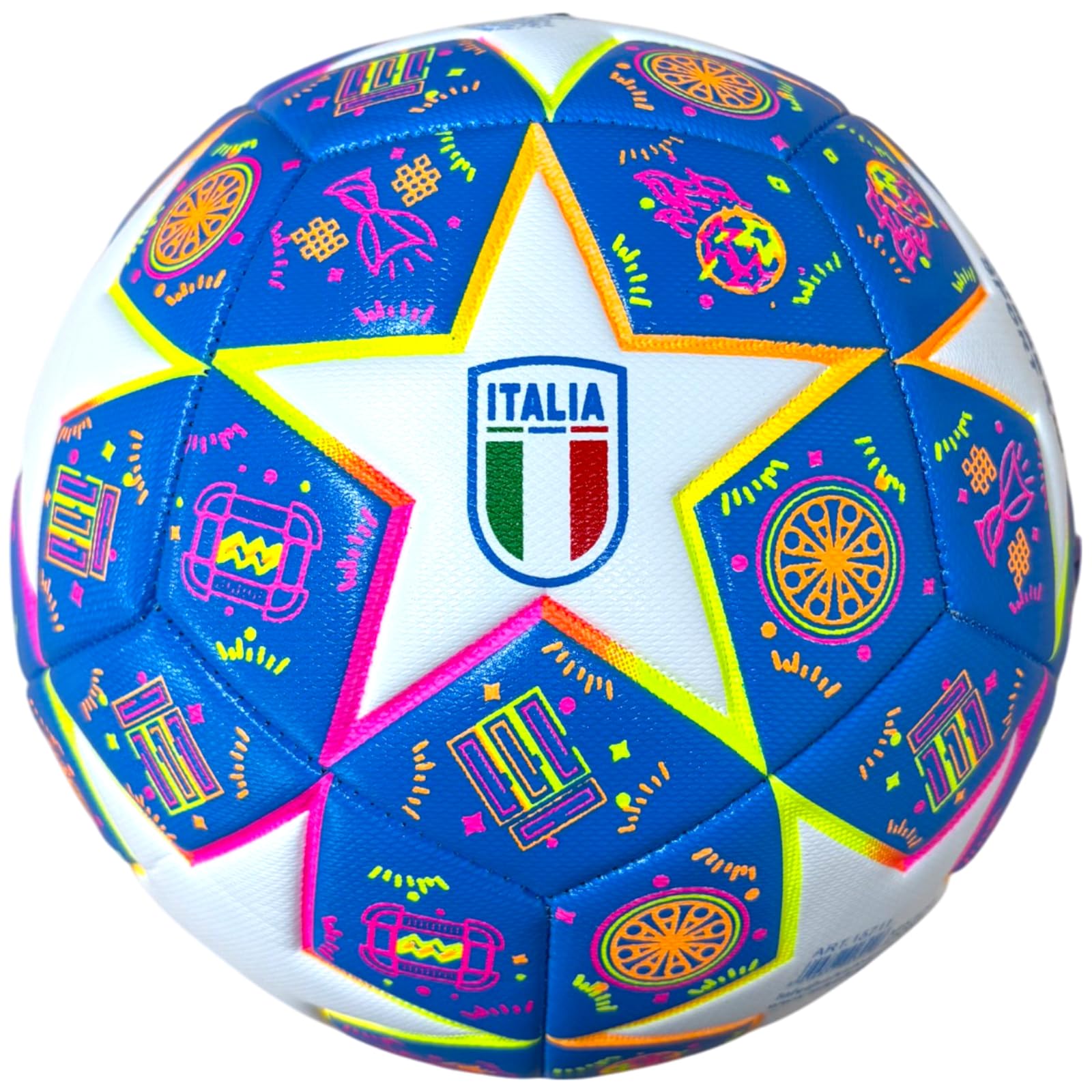 Palla da Calcio da Adulto Ragazzo - Palloni da Calcio Allenamento per Tempo Libero - Pallone Italia Grande Misura 5 - Palla per Bambino - Soccer Ball - Idea Regalo Bambini Adulti