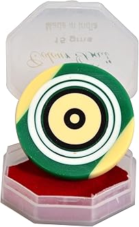 Carrom Striker Professional 15g with Special case, Assorted Color, 1pcs (Original Ball)