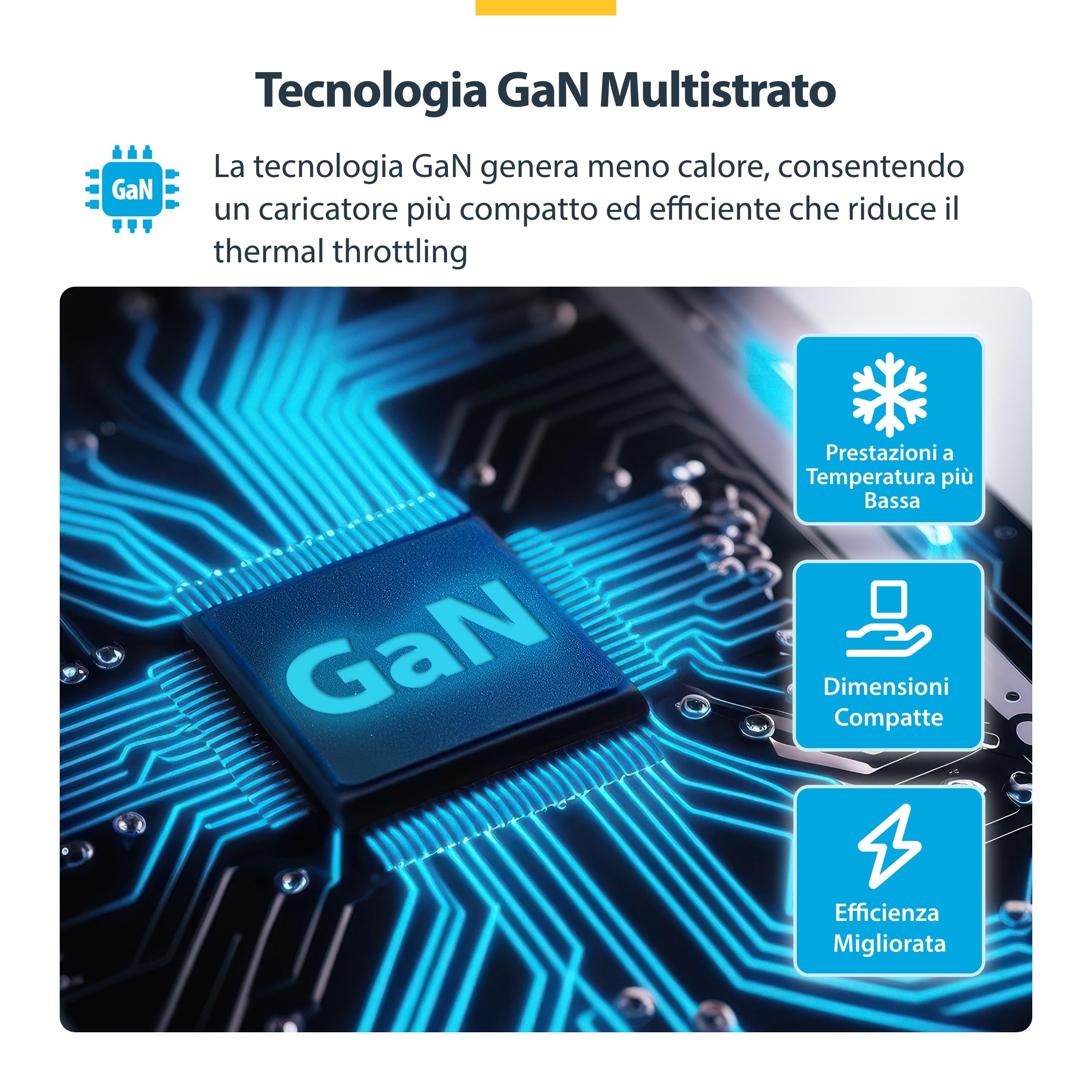 StarTech Caricatore USB-C da Parete 140W GaN, 3x USB-C e 1x USB-A, PD 3.1 | Supporta Inspiron, Alimentatore da Viaggio Compatto